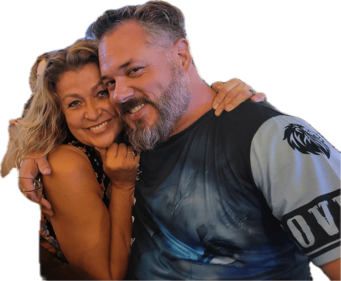 Happy couple